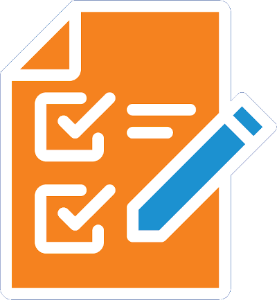 Paper with checkmarks icon, representing improved attendance